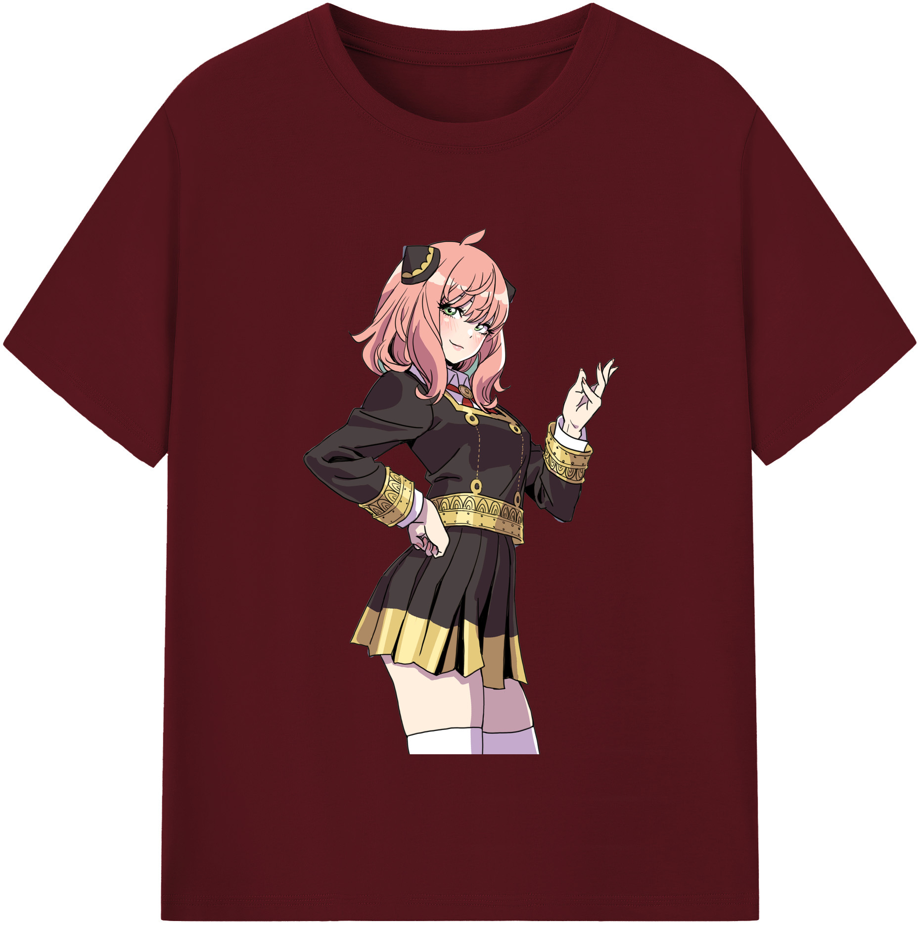 （画像用） SPY×FAMILY间谍家家酒 綿100％半袖Tシャツ（フロントプリント）